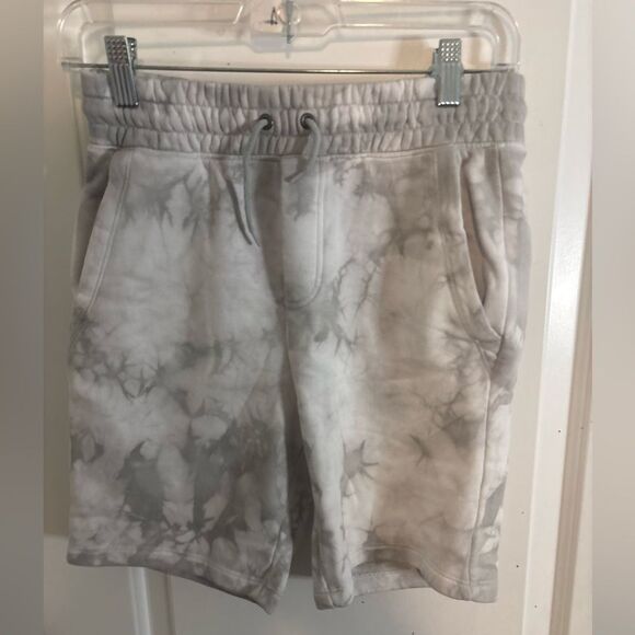 Gap teen size 12 boys Gray/tiedye sweat shorts NWOT BUNDLE OF 2 pairs - Picture 2 of 7